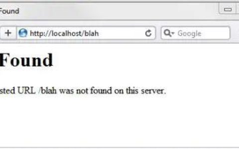 为什么会出现404 not found？（404 not found的解决方法）