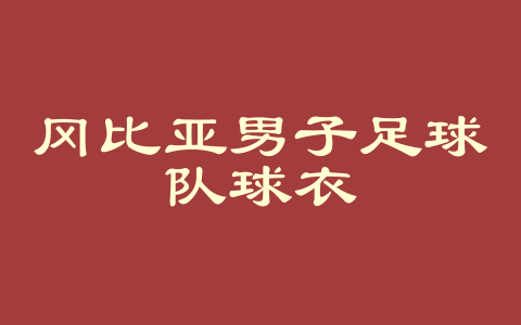 冈比亚男子足球队球衣