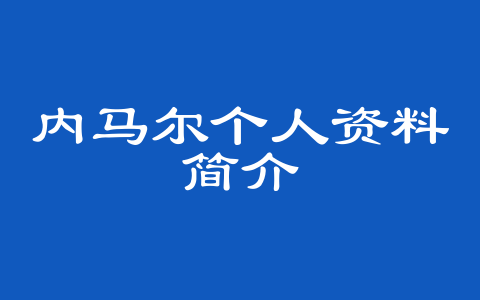 内马尔个人资料简介